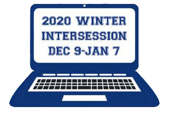 2020 Winter Intersession Dec 9-Jan 7