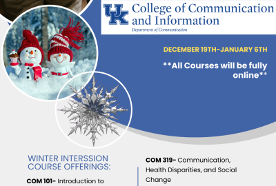 2022 Winter Intersession Course Offerings